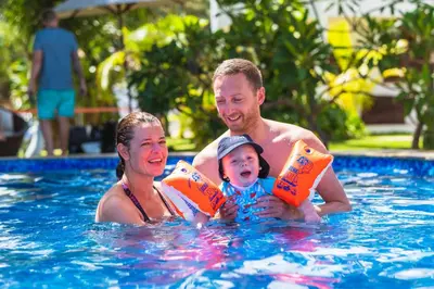Os clientes hospedados em Windtown Beach Hotel