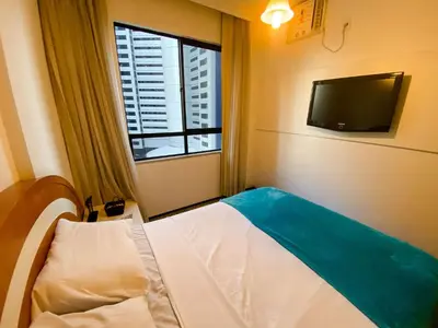Uma cama ou camas num quarto em Flat no Saint Martin