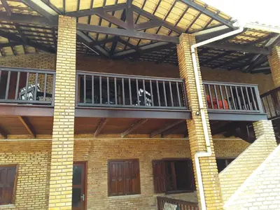 Uma varanda ou terraço em Vila Orazio