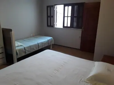 Uma cama ou camas num quarto em Vila Orazio