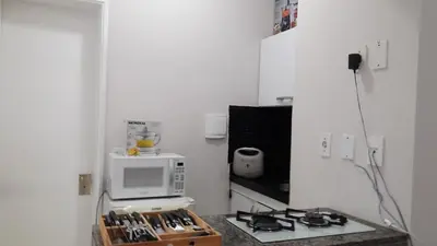 A cozinha ou kitchenette de Vila costeira