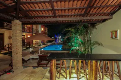 A piscina em ou perto de Hotel Pousada Sol & Lua