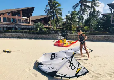 Os clientes hospedados em Dream Beach Cumbuco Oceanfront Apartments
