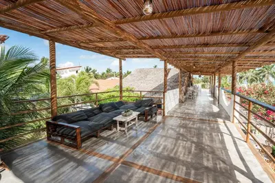 Uma varanda ou terraço em Casa Nomade