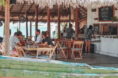 Os clientes hospedados em Casa Nomade