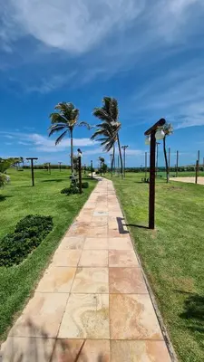 A planta de Beach Living Vista Mar - 3 Quartos - Pé na Areia