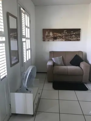 Uma área de estar em Toca do guaxinim