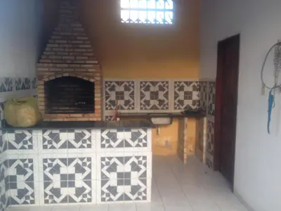 A cozinha ou kitchenette de Repouso do Mar Residence