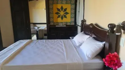 Uma cama ou camas num quarto em Barbanera Club & Hotel de Charme