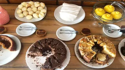 Refeições na estalagem ou nas proximidades