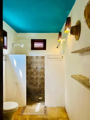 Uma casa de banho em Pousada Tangerina