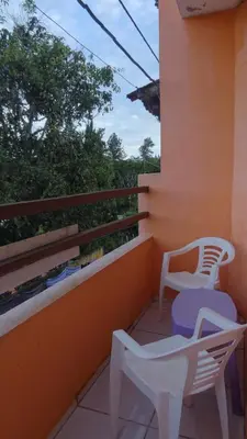 Uma varanda ou terraço em Suites Solar dos Arcanjos Guaramiranga