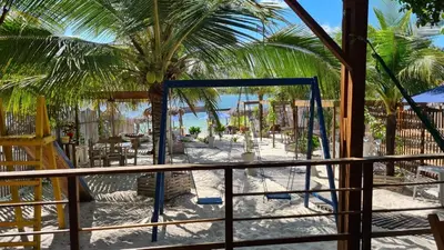 Um restaurante ou outro lugar para comer em Pedacinho do Paraiso Pousada