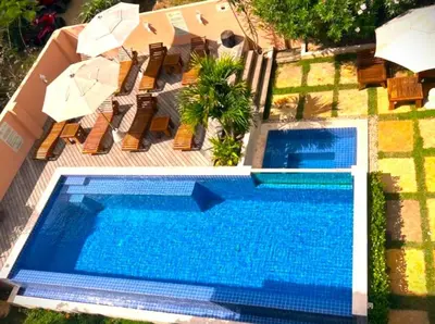 A piscina em ou perto de Villa das Palmeiras Jeri
