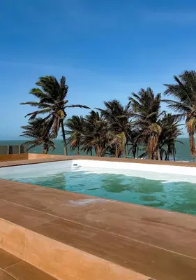 A piscina em ou perto de Vista pro mar maravilhosa,Tibau-RN - INNOVA