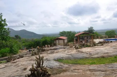 Paisagem natural perto do alojamento de turismo rural
