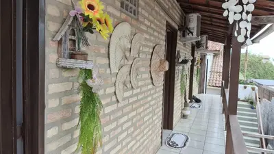 Uma varanda ou terraço em Pousada Brilho da Lua