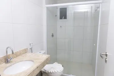 Uma casa de banho em Golf Ville Resorts Suites