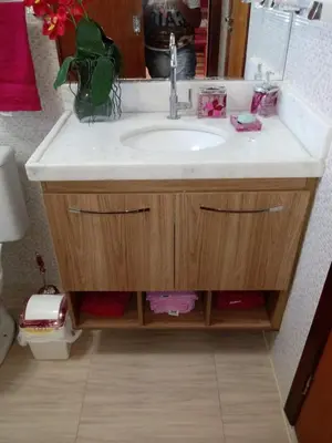 A planta de Apartamento Completo no Beach Place Cumbuco - Apto Luxo