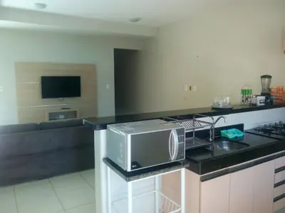 A cozinha ou kitchenette de Residence Delux Flecheiras