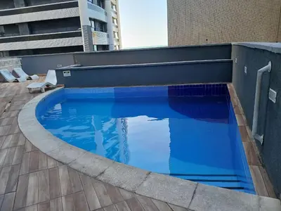 A piscina em ou perto de Flat Atlântico Meireles by Escala