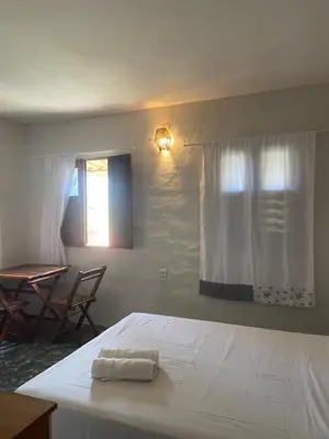 Uma cama ou camas num quarto em Beach Chalet Preá