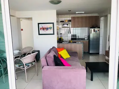A cozinha ou kitchenette de Studio Iracema - APTO 1502