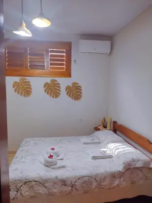 Uma cama ou camas num quarto em Morro Beach Itarema