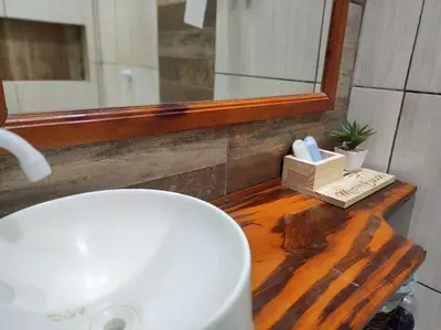 Uma casa de banho em Morro Beach Itarema