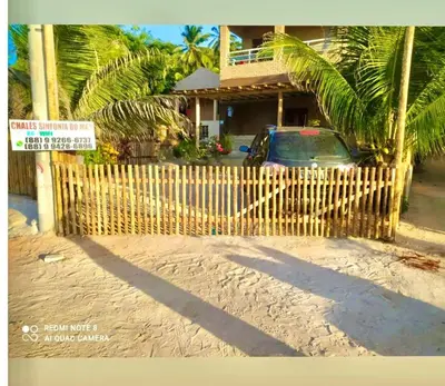 A planta de Chalé Sinfonia do Mar - Vista Paradisíaca