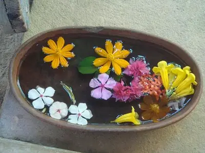 A planta de Pousada Bangalô