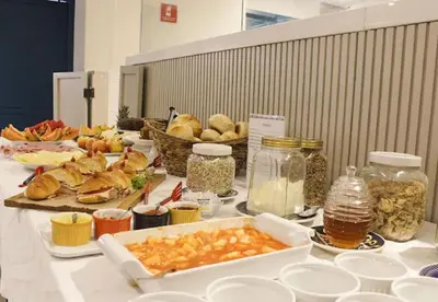 Refeições na casa de férias ou nas proximidades