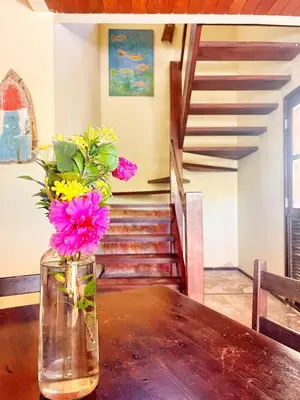 Uma área de estar em Casa na linda praia de Jericoacoara