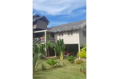 Um jardim no exterior de Apê Bossa Nova, aconchego e charme!