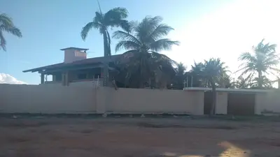 O edifício onde a casa de férias está situado