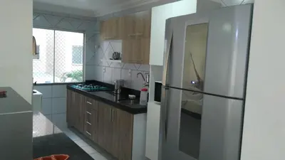 A cozinha ou kitchenette de Porto das Dunas