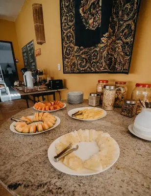 Refeições na casa de hóspedes ou nas proximidades