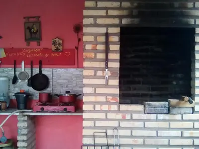 A cozinha ou kitchenette de Casa das Gaúchas