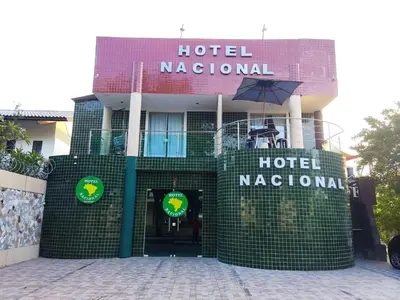 O edifício onde o hotel está situado