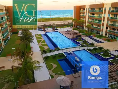 A piscina em ou perto de Vg Fun - Frente Mar! No melhor da praia do futuro