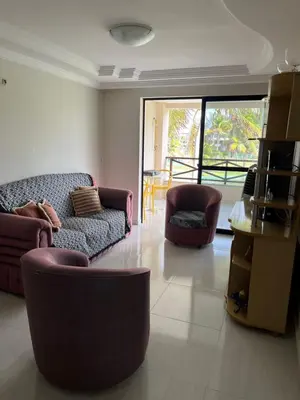 Uma área de estar em Aquaville Resorts Vista Piscina