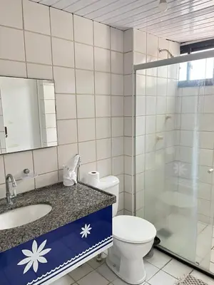 Uma casa de banho em Aquaville Resorts Vista Piscina