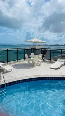 A piscina em ou perto de Ocean Atlantic Praia de Iracema