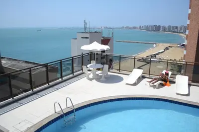 A piscina em ou perto de Ocean Atlantic Praia de Iracema
