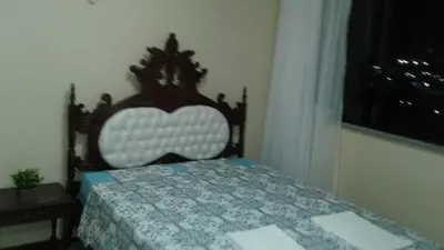Uma cama ou camas num quarto em Apto próximo ao Centro de Eventos e OAB-CE