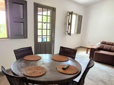 Uma área de estar em Casa do Galego no Residência Família