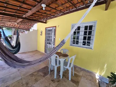 Um pátio ou outra área exterior em Casa do Galego no Residência Família