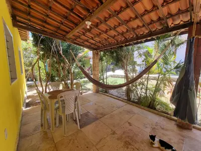 Uma varanda ou terraço em Casa do Galego no Residência Família
