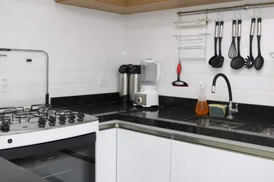 A cozinha ou kitchenette de Sonho de Iracema Hostel Boutique