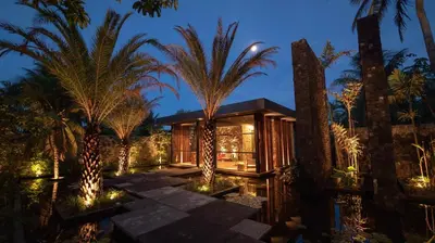 Um jardim no exterior de Carmel Taíba Exclusive Resort